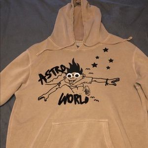 size Large look mom i can fly astroworld hoodie